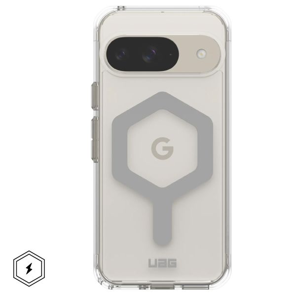 UAG Coque arrière Plyo Pro Google Pixel 9 - Ice / Silver