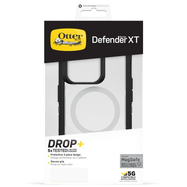 OtterBox Coque Defender Rugged avec MagSafe iPhone 14 Pro - Transparent / Noir