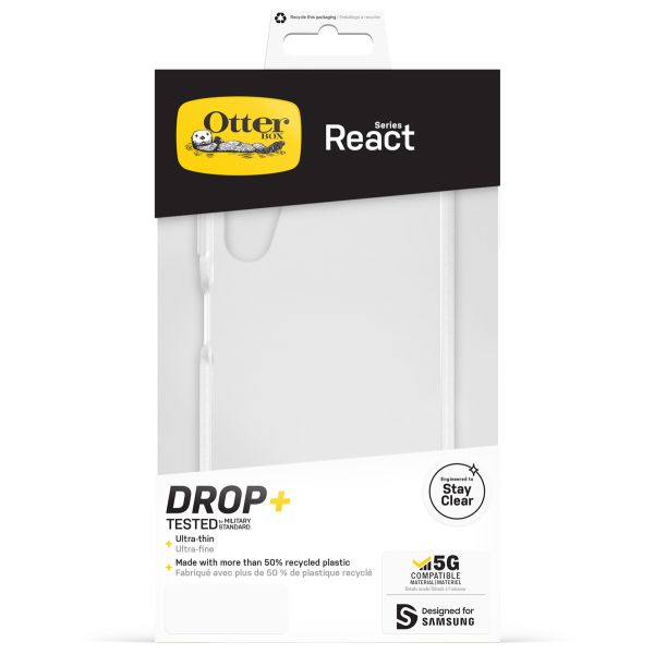 OtterBox Coque arrière React Samsung Galaxy A14 (5G) - Transparent