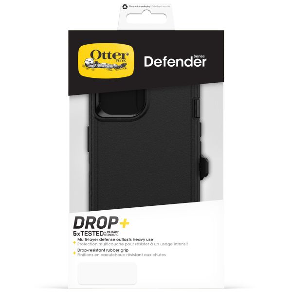 OtterBox Coque Defender Rugged iPhone 15 - Noir