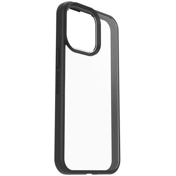 OtterBox Coque arrière React iPhone 15 Pro Max- Transparent / Noir