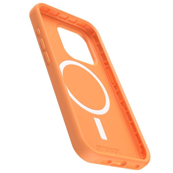 OtterBox Coque Symmetry MagSafe iPhone 15 Pro - Sunset Orange
