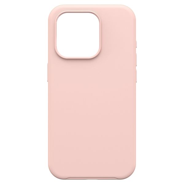 OtterBox Coque Symmetry MagSafe iPhone 15 Pro - Ballet Shoes Rose