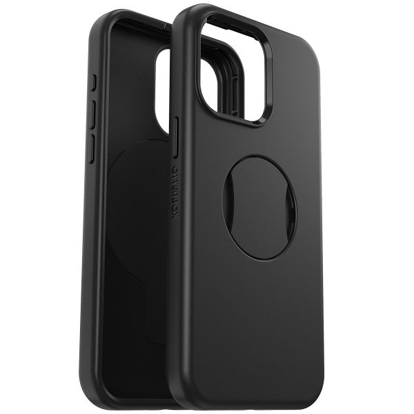 OtterBox Coque Otter + Pop Symmetry iPhone 15 Pro Max - Noir