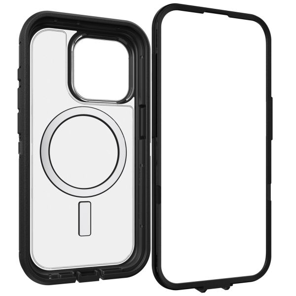OtterBox Coque Defender Rugged avec MagSafe iPhone 15 Pro - Transparent / Noir