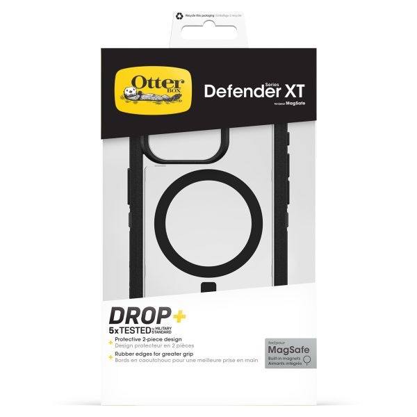 OtterBox Coque Defender Rugged avec MagSafe iPhone 15 Pro - Transparent / Noir