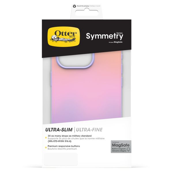 OtterBox Coque Symmetry MagSafe iPhone 15 Pro - Soft Sunset