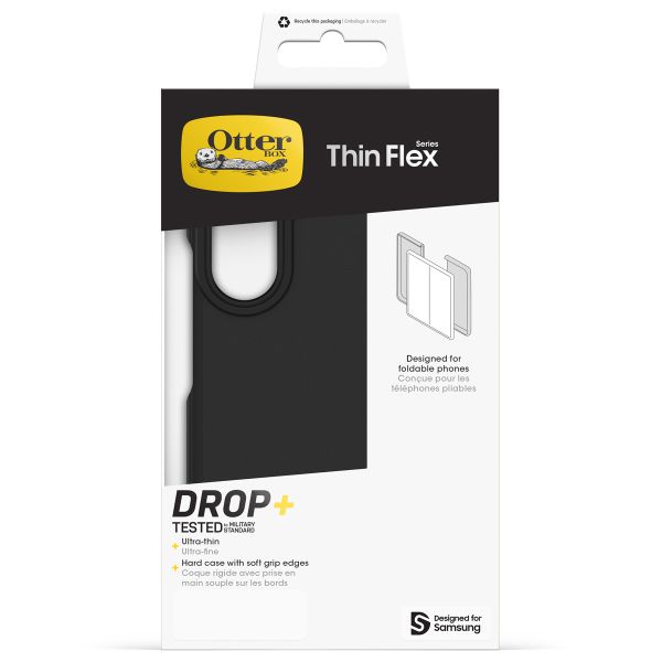 OtterBox Coque arrière Thin Flex Samsung Galaxy Z Fold 5 - Noir