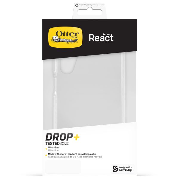 OtterBox Coque arrière React Samsung Galaxy A25 - Clear