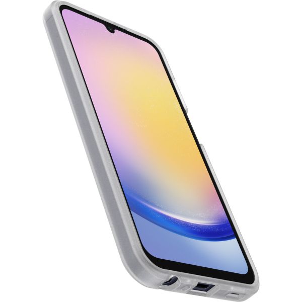 OtterBox Coque arrière React + Protection d'écran en verre trempé Samsung Galaxy A25 (5G) - Clear