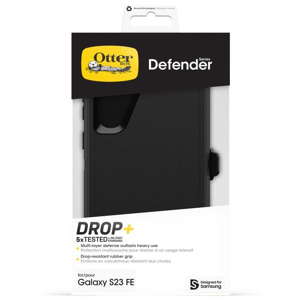 OtterBox Coque Defender Rugged Samsung Galaxy S23 FE - Black