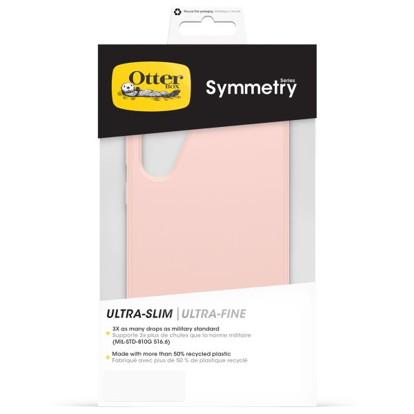 OtterBox Coque Symmetry Samsung Galaxy S24 Plus - Ballet Shoes Rose