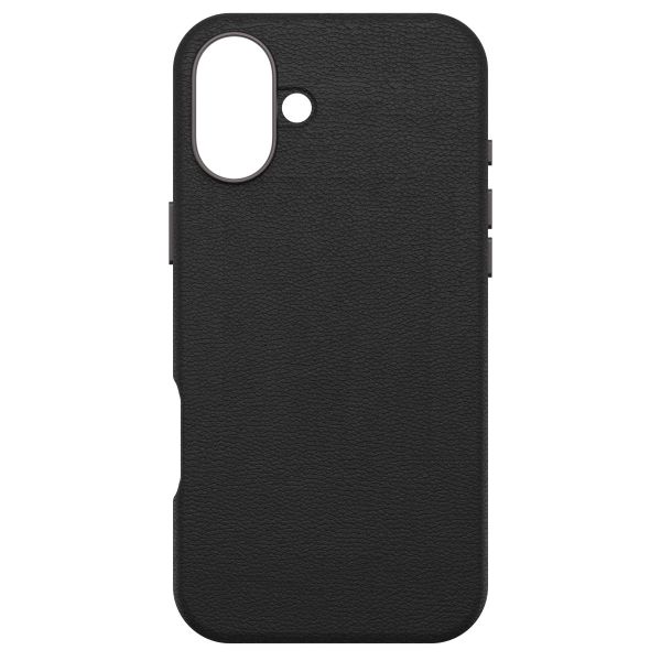 OtterBox Coque en cuir de cactus Symmetry MagSafe iPhone 16 plus - Noir Ash