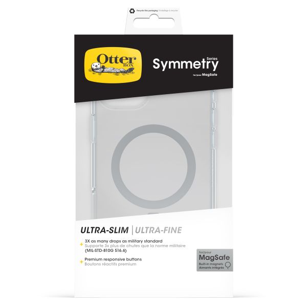 OtterBox Coque Symmetry MagSafe iPhone 16 Plus - Clear