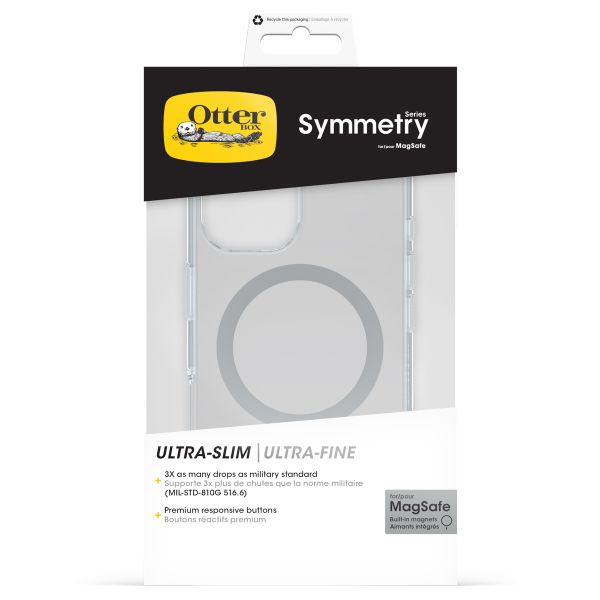 OtterBox Coque Symmetry MagSafe iPhone 16 - Clear