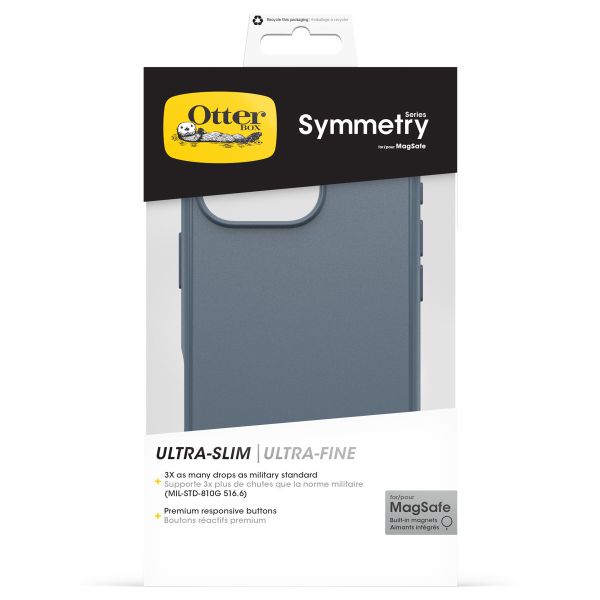 OtterBox Coque Symmetry MagSafe iPhone 16 - Bluetiful Blue