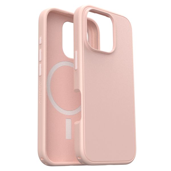 OtterBox Coque Symmetry MagSafe iPhone 16 Pro - Ballet Shoes Rose