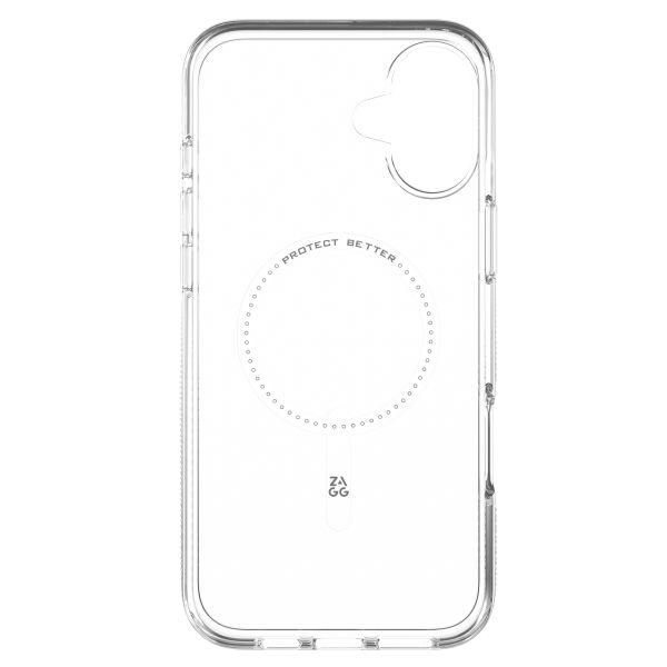 ZAGG Coque Crystal Palace Snap MagSafe iPhone 16 - Transparent