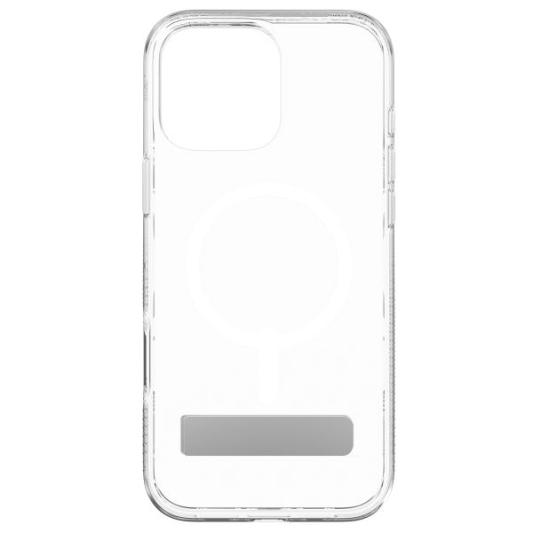 ZAGG Coque Crystal Palace Snap KickStand avec MagSafe iPhone 16 Pro - Transparent