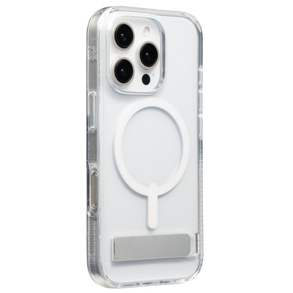 ZAGG Coque Crystal Palace Snap KickStand avec MagSafe iPhone 16 Pro - Transparent