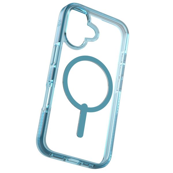 ZAGG Coque Santa Cruz Snap avec MagSafe iPhone 16 - Bleu