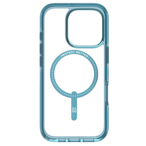 ZAGG Coque Santa Cruz Snap avec MagSafe iPhone 16 Pro - Bleu