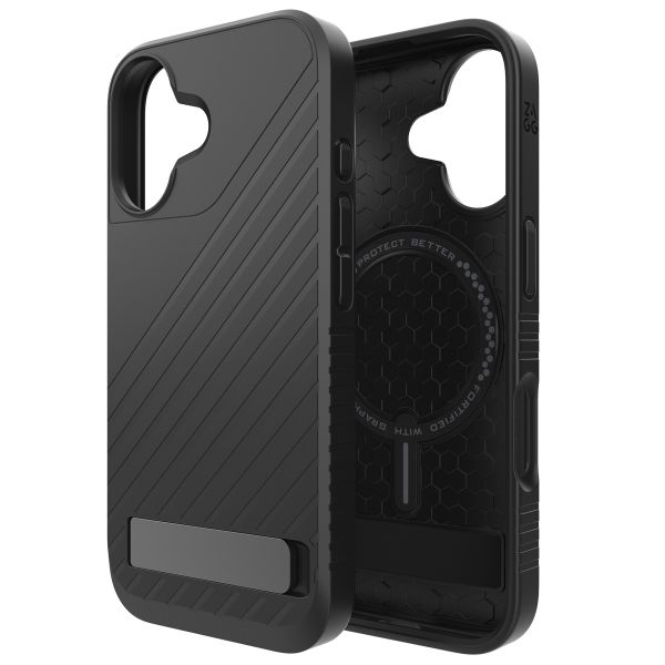 ZAGG Coque Denali Snap KickStand avec MagSafe iPhone 16 - Noir