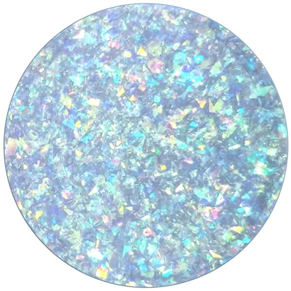 PopSockets PopGrip - Amovible - Iridescent Confetti Ice Blue