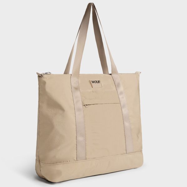 Wouf Tote Bag - Sac à bandoulière - Downtown Oatmilk