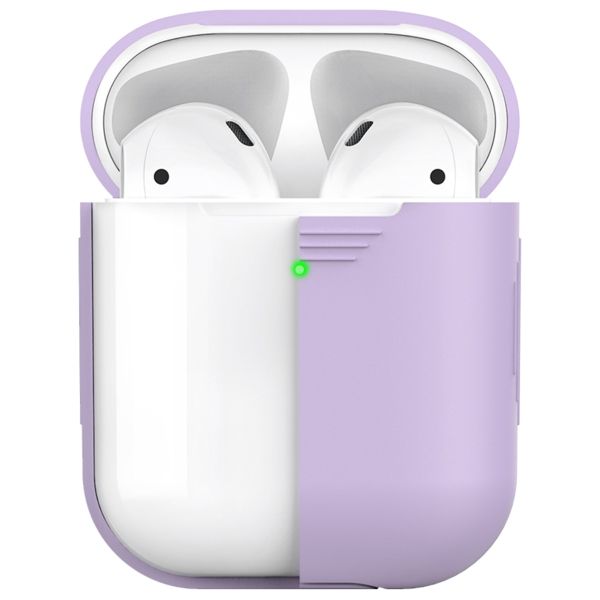 KeyBudz Coque Elevate Protective Silicone Apple AirPods 1 / 2 - Lavender