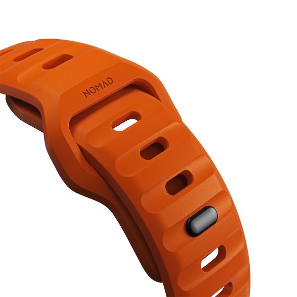 Nomad Bracelet Sport FKM Apple Watch Series 1-10 / SE / Ultra (2) - 42/44/45/46/49 mm - Orange