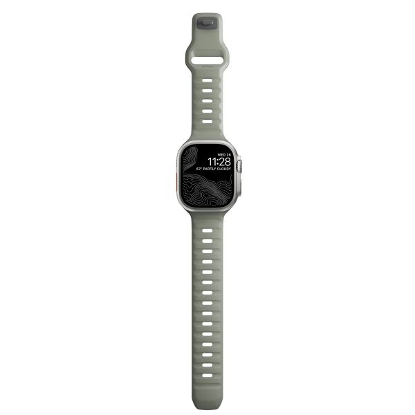 Nomad Bracelet Sport FKM Apple Watch Series 1-10 / SE / Ultra (2) - 42/44/45/46/49 mm - Coastal Rock