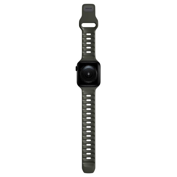 Nomad Bracelet Sport FKM Apple Watch Series 1-10 / SE / Ultra (2) - 42/44/45/46/49 mm - Ash Green