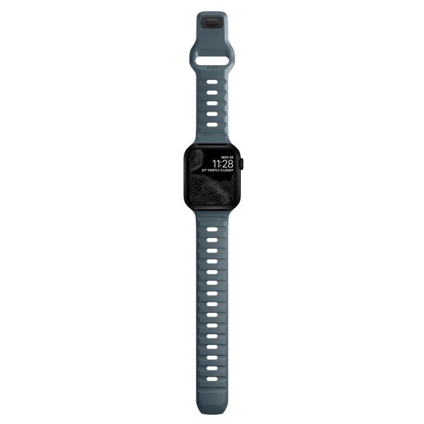 Nomad Bracelet Sport FKM Apple Watch Series 1-10 / SE / Ultra (2) - 42/44/45/46/49 mm - Marine Blue