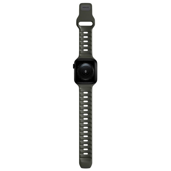 Nomad Bracelet Sport FKM Apple Watch Series 1-9 / SE - 38/40/41 mm / Series 10 - 42 mm - Ash Green