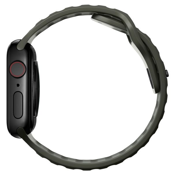 Nomad Bracelet Sport FKM Apple Watch Series 1-9 / SE - 38/40/41 mm / Series 10 - 42 mm - Ash Green