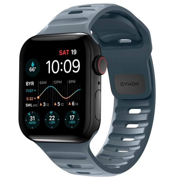 Nomad Bracelet Sport FKM Apple Watch Series 1-9 / SE - 38/40/41 mm / Series 10 - 42 mm - Marine Blue