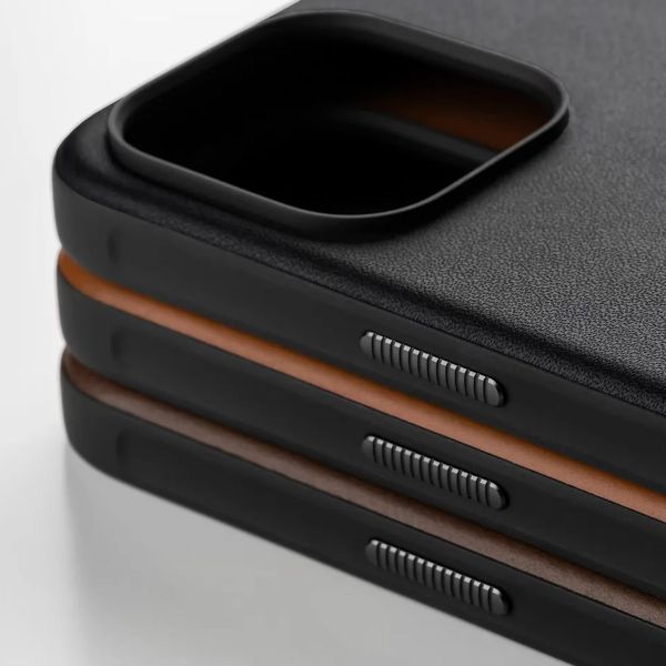 Nomad Coque Modern Leather iPhone 15 - Noir