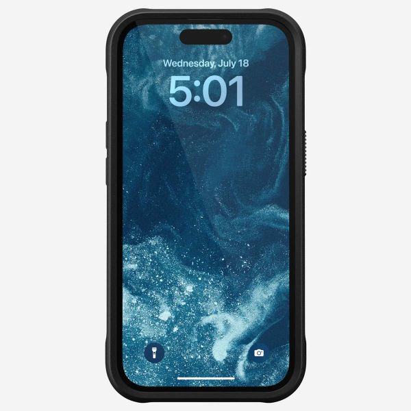 Nomad Coque Rugged iPhone 15 - Noir