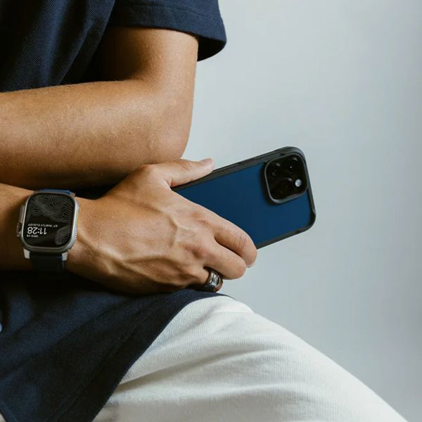Nomad Coque Rugged iPhone 15 Pro Max - Atlantic Blue