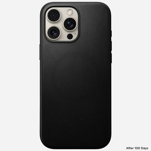 Nomad Coque Modern Leather iPhone 16 Pro Max - Black