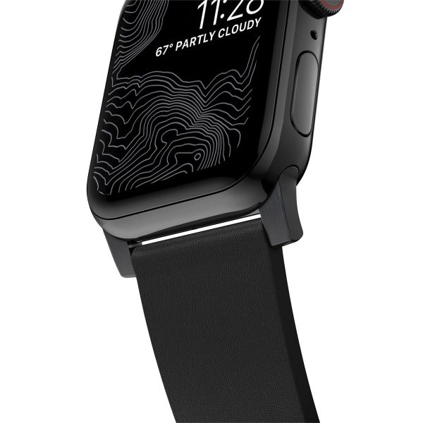 Nomad Bracelet Active Pro Apple Watch Series 1-10 / SE / Ultra (2) - 42/44/45/46/49 mm - Noir/Noir