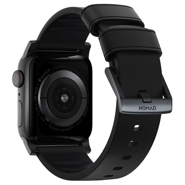 Nomad Bracelet Active Pro Apple Watch Series 1-10 / SE / Ultra (2) - 42/44/45/46/49 mm - Noir/Noir