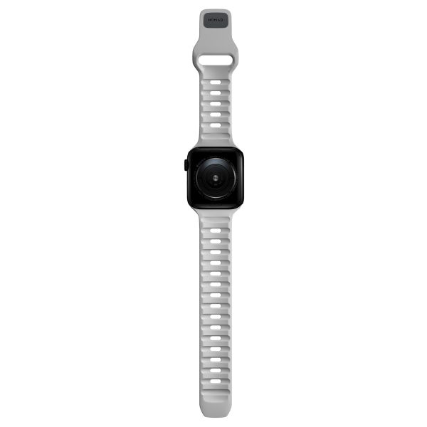 Nomad Bracelet Sport FKM Apple Watch Series 1-10 / SE / Ultra (2) - 42/44/45/46/49 mm - Lunar Gray