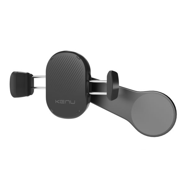 Kenu Airvue Pro Wireless Charging Screen Mount - Support de téléphone de voiture  - Head-up display - Chargeur sans fil - Noir