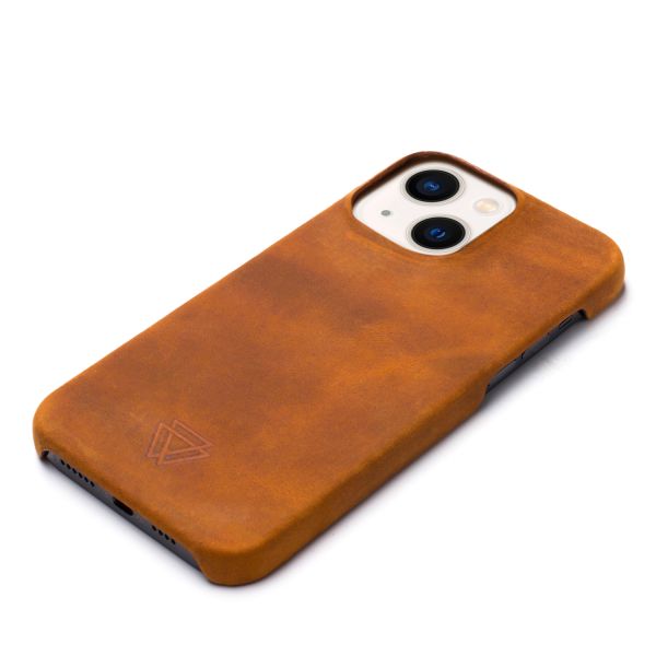 Wachikopa Coque Full Wrap iPhone 13 - Camel