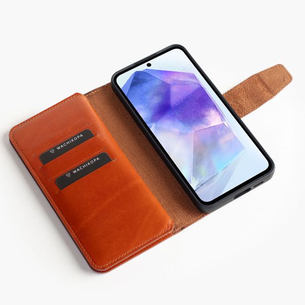 Wachikopa Étui de téléphone portefeuille Multi Wallet Samsung Galaxy A55 - British