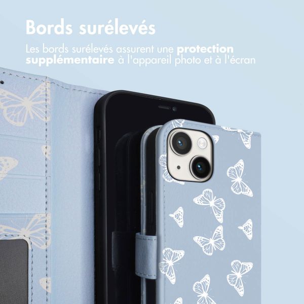 imoshion Étui de téléphone portefeuille Design iPhone 14 - Butterfly