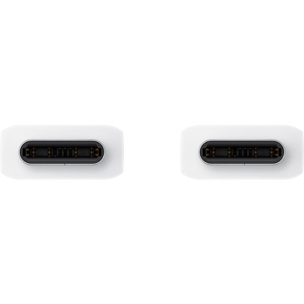 Samsung 2x Original câble USB-C vers USB-C emballage d'usine - 1 mètre - 25 Watt - Blanc