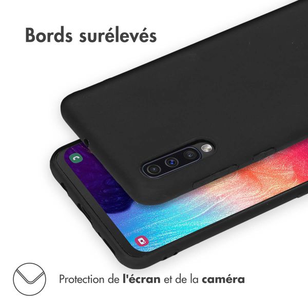 iMoshion Coque Couleur Samsung Galaxy A50 / A30s - Noir